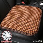 天然野生桃核汽车坐垫防滑透气凉垫夏季 车用野桃核按摩养生座椅垫