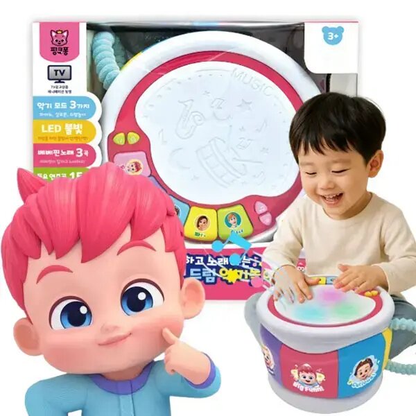 满158包邮韩国玩具 Bebepin 打鼓玩具