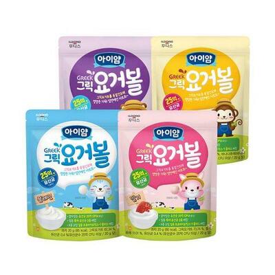 满158元包邮2件打折 零食ildong 酸奶小溶豆20g