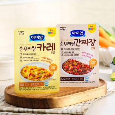 辅食调料 ildong咖喱粉 炸酱粉80g