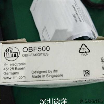 议价全新IFM易福门OBF500 传感器原装正品现货