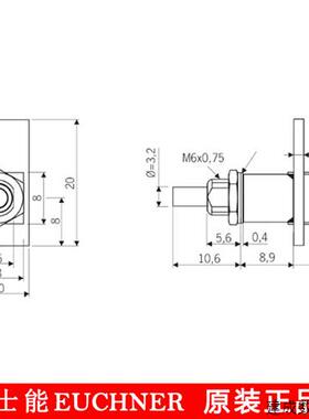议价安士能EUCHNER正品选择开关097034 SELECTOR SWITCH WITH PCB