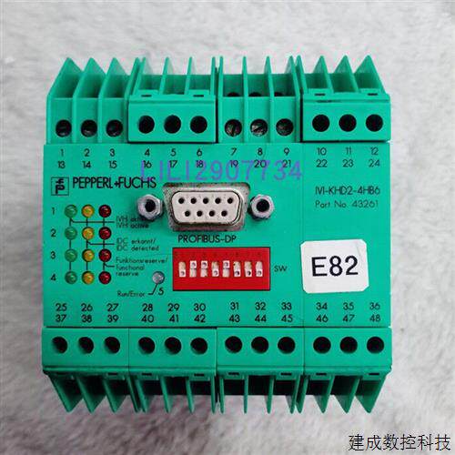 议价拆机倍加福   PEPPERL+FUCHS  DENT-1  IVI-KHD2-4HB6 43261