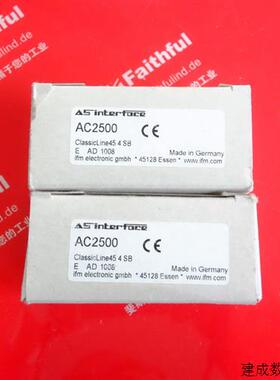 议价IFM AC2500 易福门全新AS-I模块 ClassicLine45 4 SB