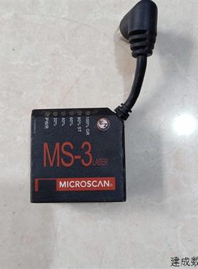 议价迈思肯MS-3 CCD/固定式microscan一维条码阅读MS-3 LASER拆机