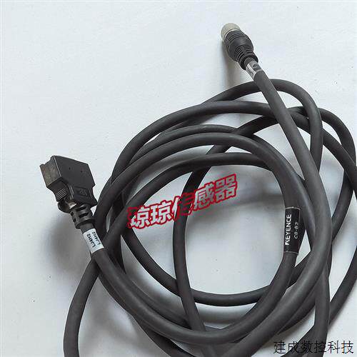 议价原装基恩士CB-B3感测器头控制器用电缆测量头连接电缆3M CB-C