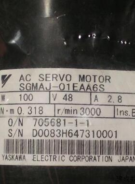 议价SGMAJ-01EAA6S功能完好现货