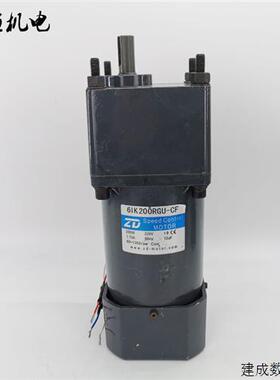 议价原装ZD中大力德200W电机减速箱变速箱6GU50K石磨电机牙箱传送