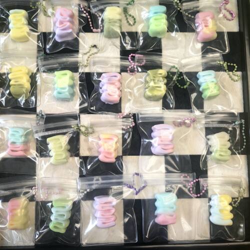 手机链挂件 纯手工硅胶捏捏乐 小鼻噶奶油条捏捏 解压硅胶玩具
