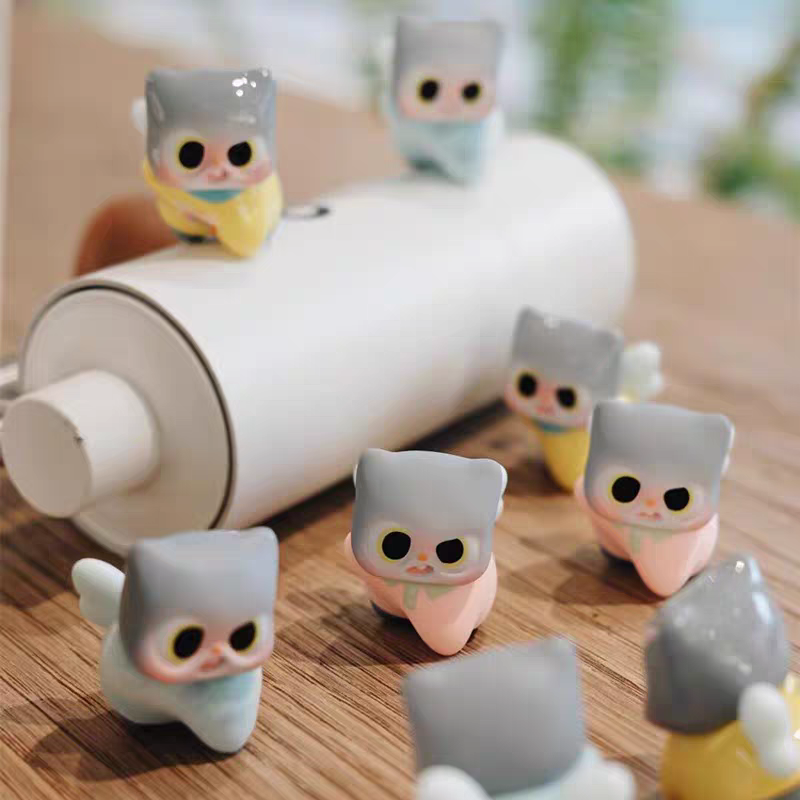 正版pitty2代猫猫日常萌粒盲盒潮玩摆件手办玩具盲袋公仔礼物可爱