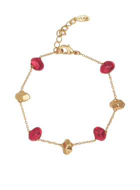 Fellala/翡拉拉「石榴」系列小众设计高级感高颜值手链女时尚潮流