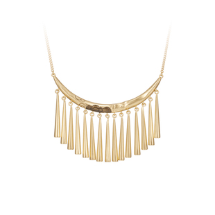 翡拉拉「云錾刻」原创设计高级感女项链 Fellala 三折清仓