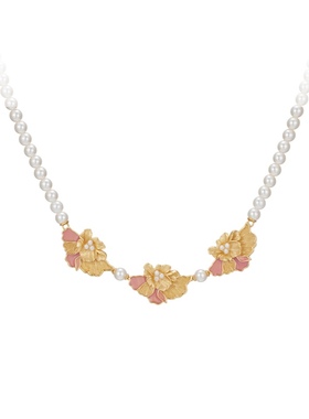 fellala翡拉拉滇牡丹大气项链