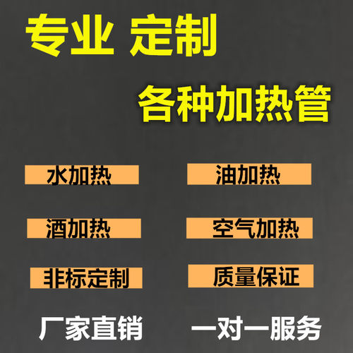 定做非标电热管大功率干烧