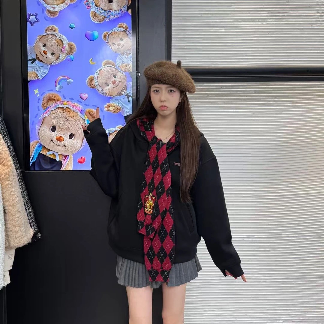 哈利波特新款连帽毛衣