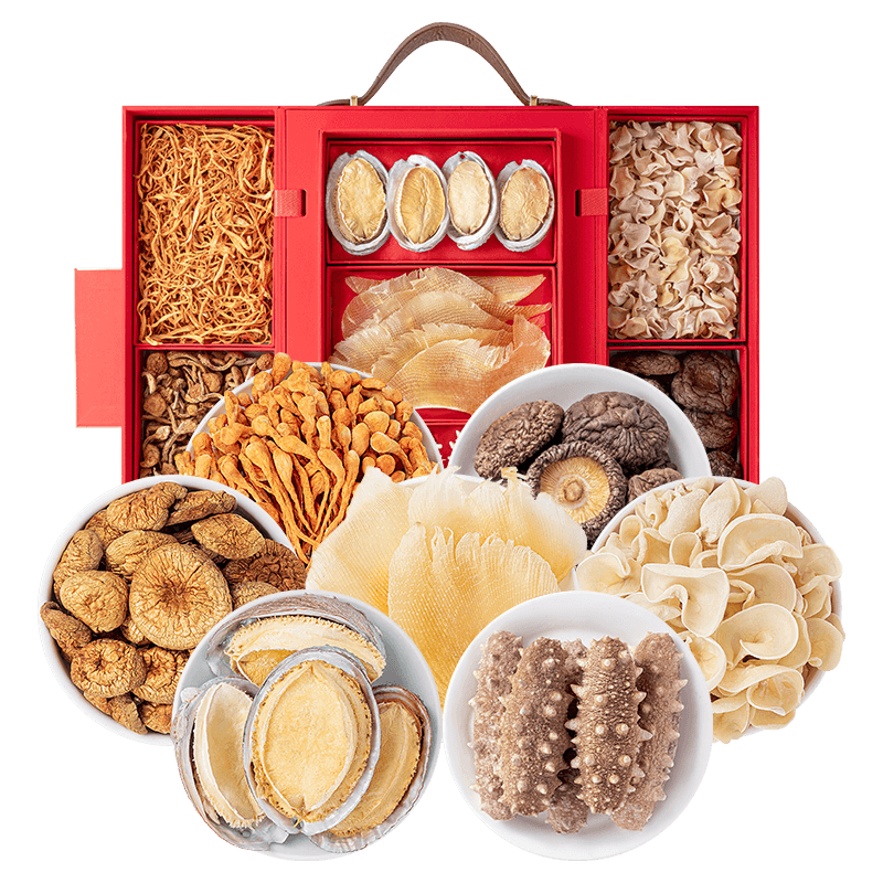 方家铺子春和景明礼盒509g菌菇干货过年礼盒送长辈朋友中华老字号,粮油调味/速食/干货/烘焙,干货组合/料包/汤包/干货礼盒,淘宝优惠券,粉丝福利购,淘宝优惠卷