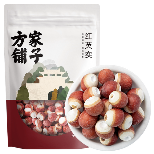 方家铺子红芡实500g/袋装
