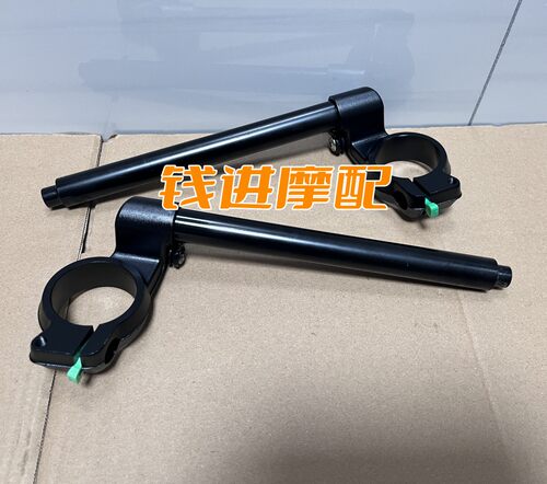 钱江赛250方向把QJ250GS-29E龙头mini车把堵头分离大把平衡块把套