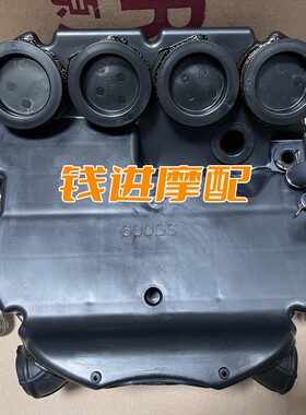 适用追600赛600黄龙BN600TNT空滤器组件空气滤清器海绵过滤器卡箍