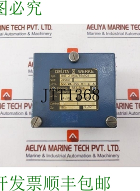 原装供应DEUTA WERKE BWS 2 MYA/890924 控制模块 4EB1E986/A 500