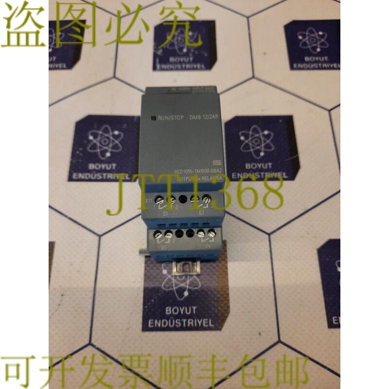 原装供应6ED1055-1MB00-0BA2 标志 DM8 12/24R 输出 4xRELAY/5A