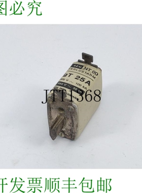 AEG 保险丝 NT00 Gt 25A 500V~ 100kA/660V ~50kA