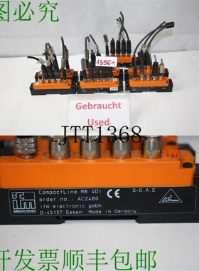 原装供应IFM AC 2480 Compactline AC2480 M8 4DI As-Interfaz 卫