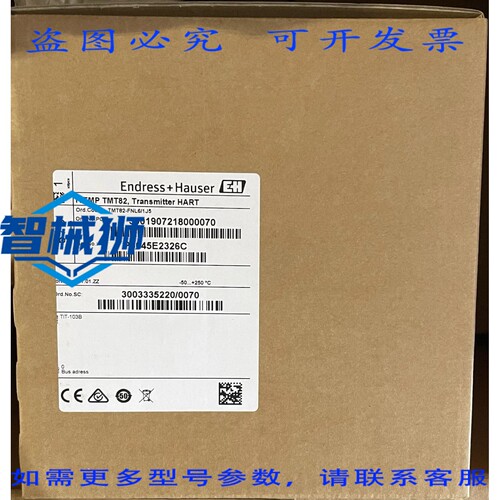 原装供应 ENDRESS+HAUSER ITEMP TMT82 发射器 HART TMT82-FNL6/1