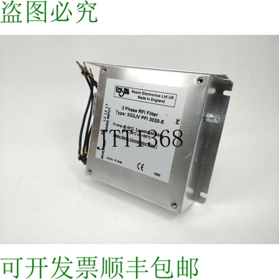 RASMI ELECTRONICS LTD 3G3JV PFI 3020-E 三相滤波器 Rfi