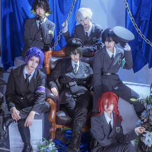 现货蓝色监狱cosplay服装bluelock蓝色监狱军装cos服军官制服