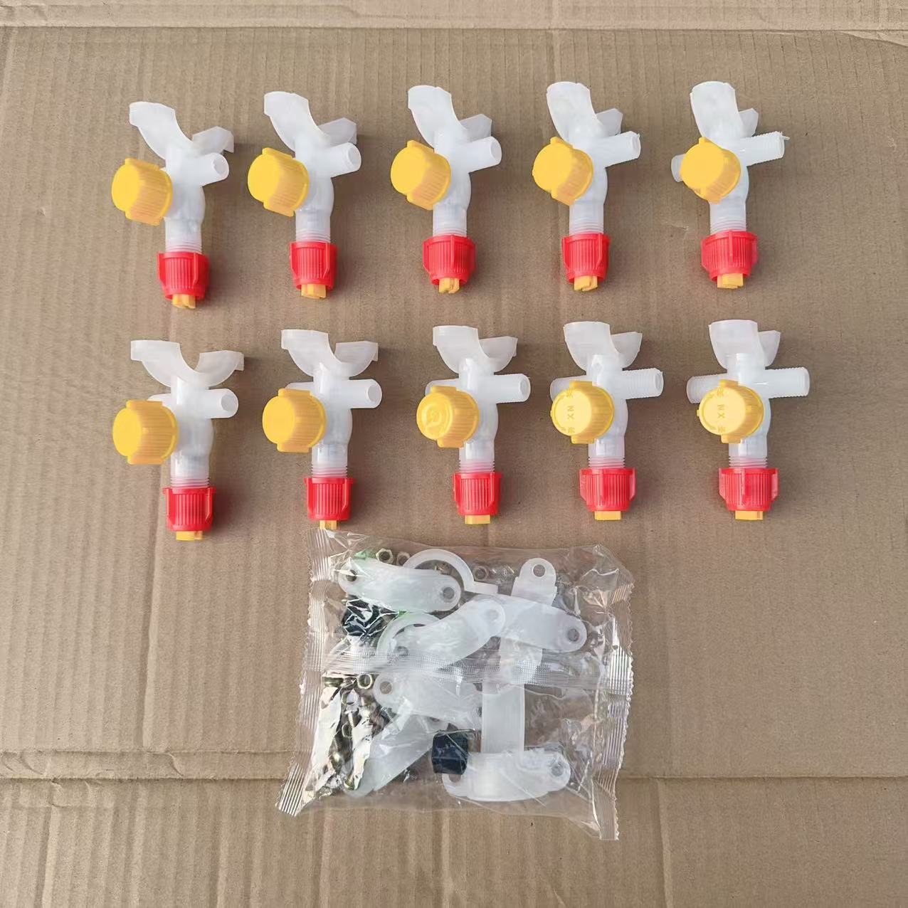 打药外走水喷头白色塑料尼龙喷头