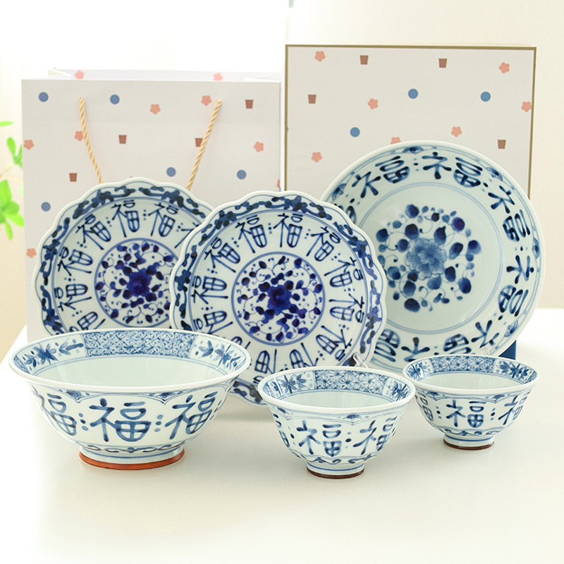 日本进口餐具套装送礼礼盒