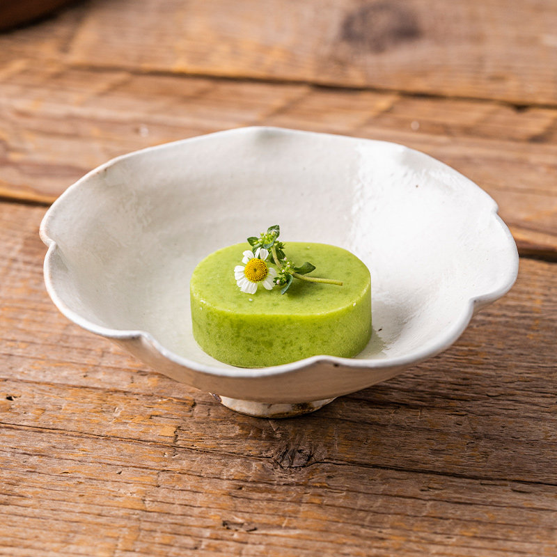 日本作家款古谷浩一手工陶瓷花朵质朴面碗汤盘新款甜品杯复古陶器,餐饮具,碗,淘宝优惠券,粉丝福利购,淘宝优惠卷