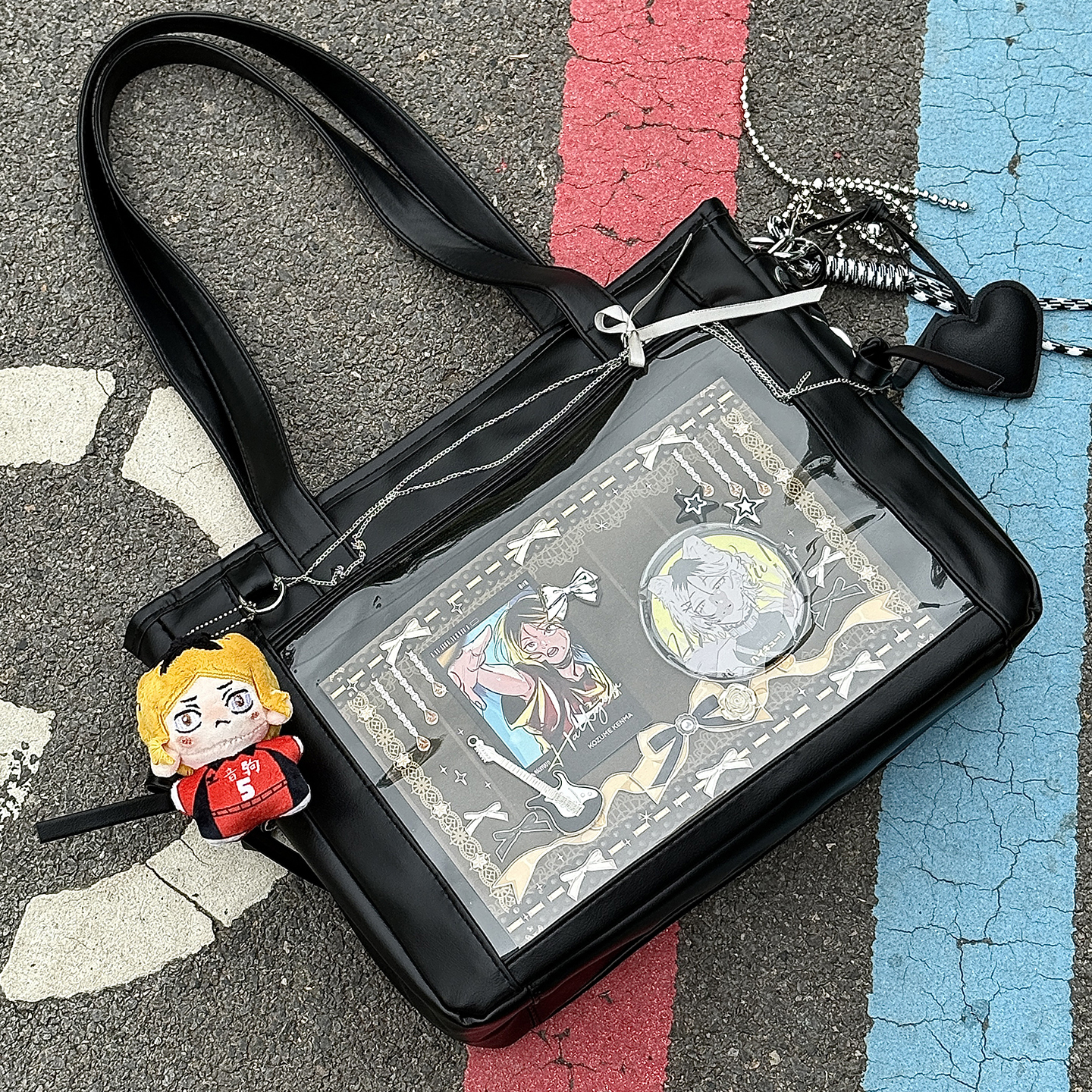 原创基础款百搭日常通勤丝带痛包