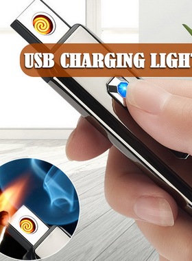 Electric Lighter With USB Rechargeable Great For Candle/Gas