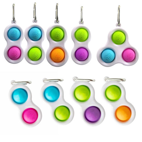 2022 Simple Dimple Fidget Toys Pop It Stress Reliever Toys
