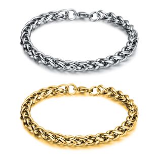 Curb Jewelry Classic For Men Bracelet 21cm Cuban