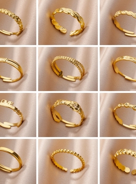 Stainless Steel Ring for Women Men Jewelry Accessories