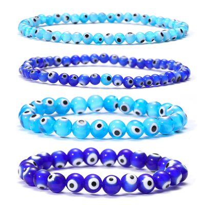 Classic Turkey Evil Eye Men's Bracelet Women's Blue Evil