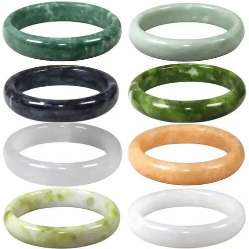 Bracelet Bangles for Women Amulet Stone Luxury Green