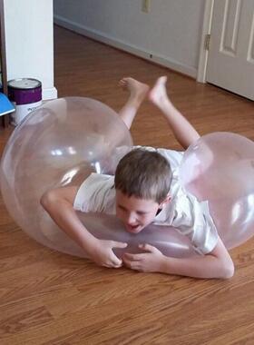 40cm/100cm Rubber Bubble Ball Inflatable Ballon Toys TPR