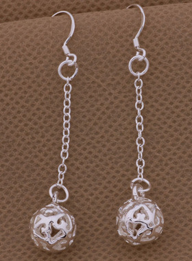 Accessories Silver Plated Jewelry Female's Earrings Fashion