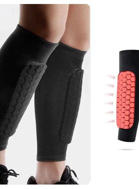 Honeycomb Soccer Shin Guards Football Shields Sports