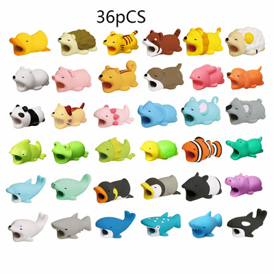 1pcs Cute Cable Bite Animals Protector For Winder Iphone
