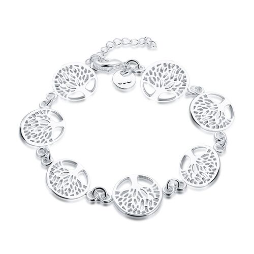 New  wedding 925 sterling silver bracelet beautiful Tree