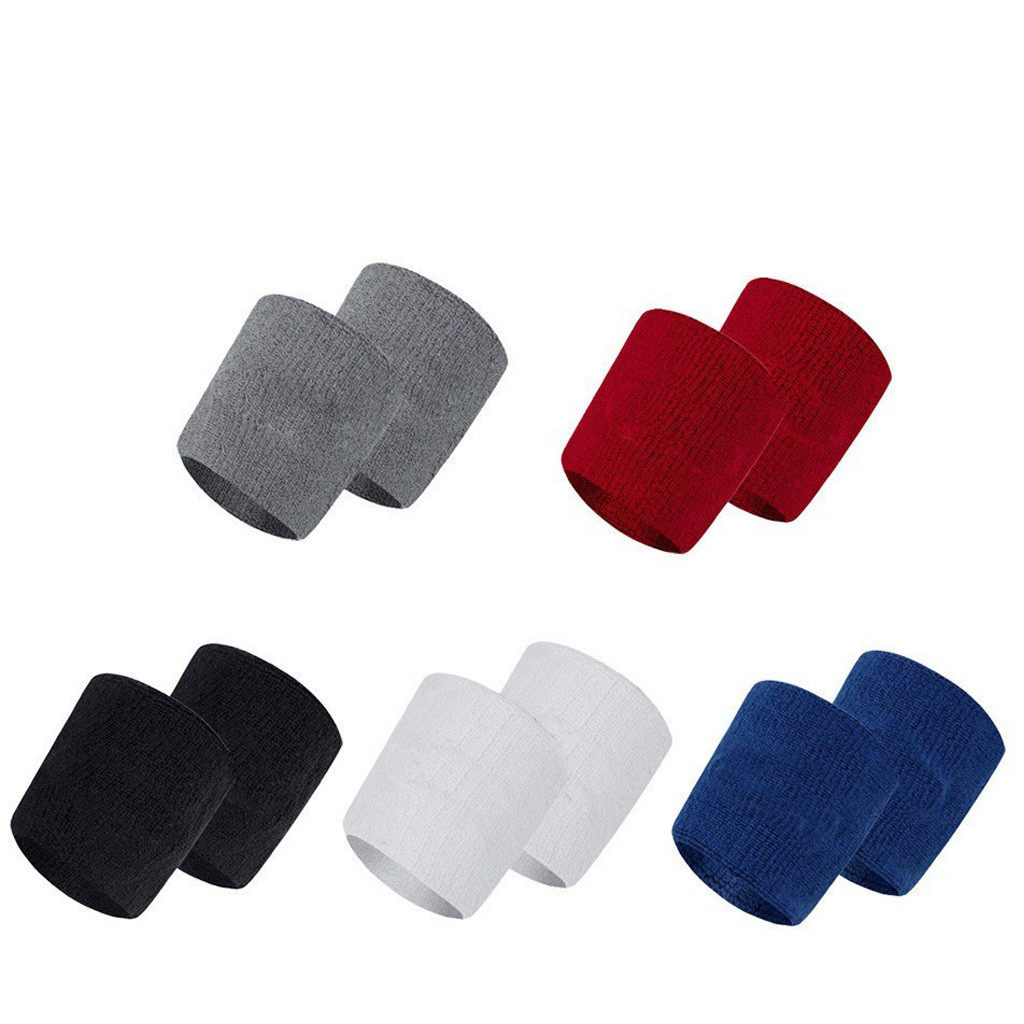 WorthWhile Cotton Elastic Wristband Support Basketball Wris