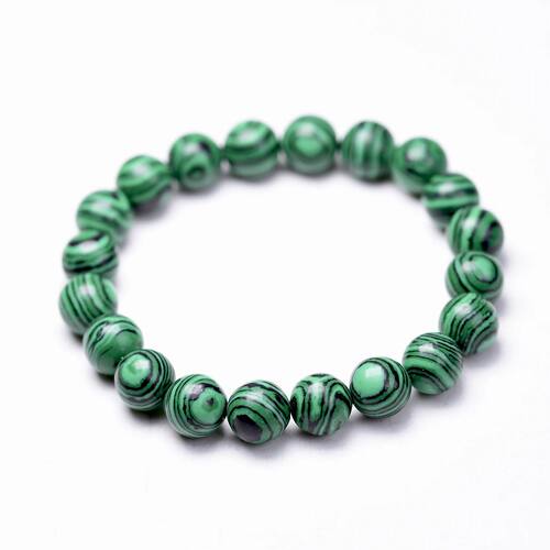 Higth Quality Fashion Green Malachite Men Bracelets&Bangle