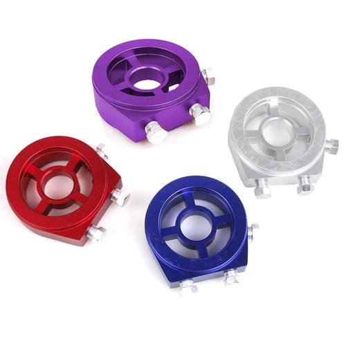 AY跨境汽车改装配件油温仪表油饼 机油压力油冷器转接器 油冷油aZ