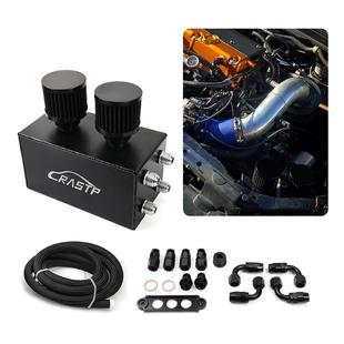 AN10接头3米油管油壶组合套装 AY汽车改装 配件2L机油透气壶套装