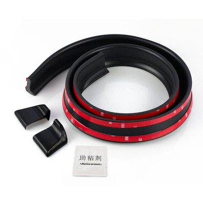 跨境汽车改装尾翼二三厢免打孔碳纹samurai装饰小尾翼45mm扰流板M